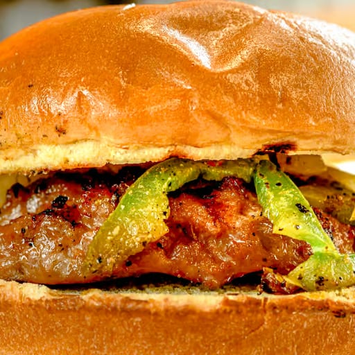 Chorizo Sandwich (Mild Argentine Sausage).